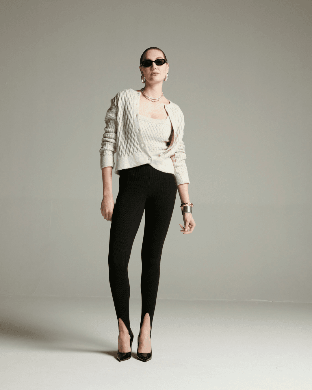 Calça Fusô Pure Algodão Preto - Maria Pavan