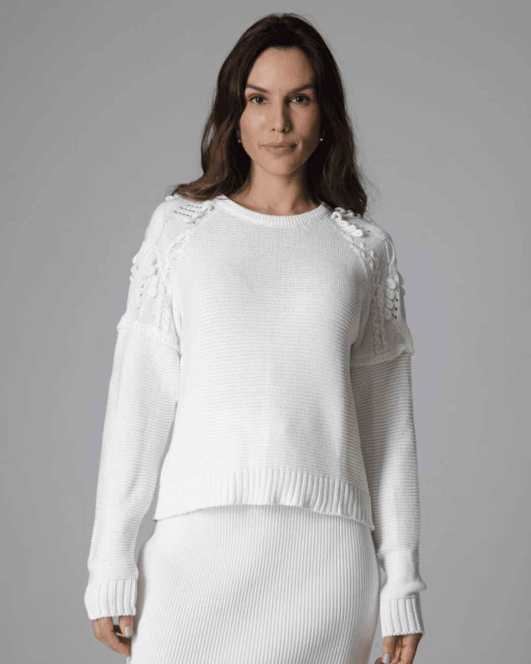 Blusa Runa Branco - Maria Pavan