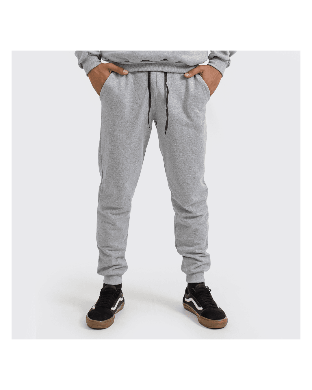 Calça De Moletom Masculina Cinza - Techmalhas