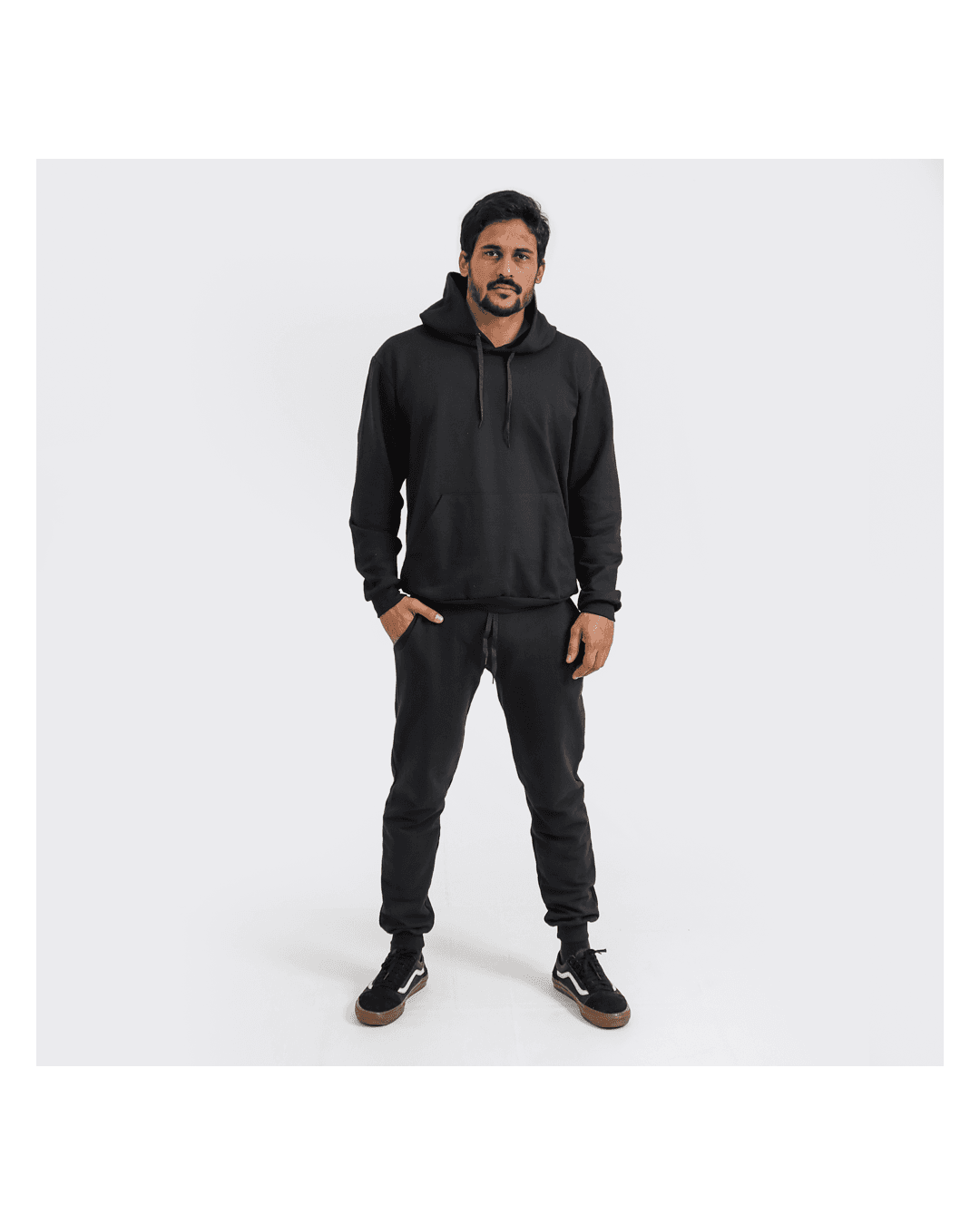 Conjunto Moletom Masculino Canguru Blusa e Calça P... - Techmalhas