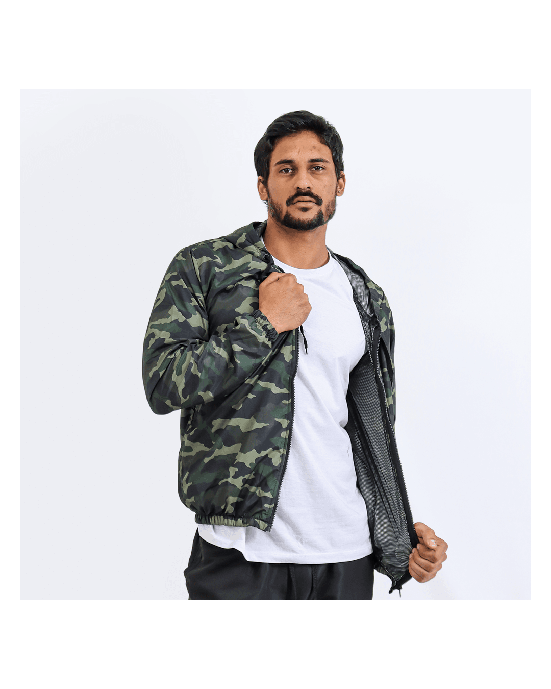 Jaqueta Corta Vento Masculina Impermeável Camuflad... - Techmalhas