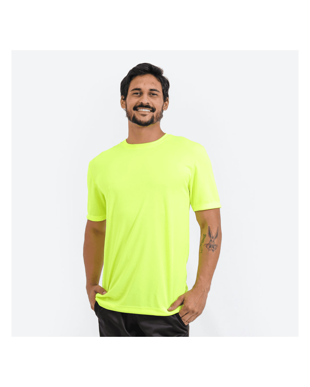 Camiseta Dryfit Masculina - Verde - Techmalhas