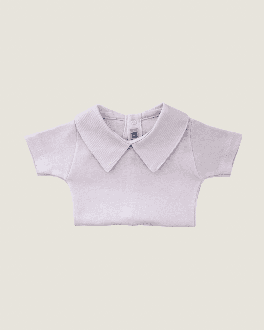 Body Camisa Manga Curta Branco