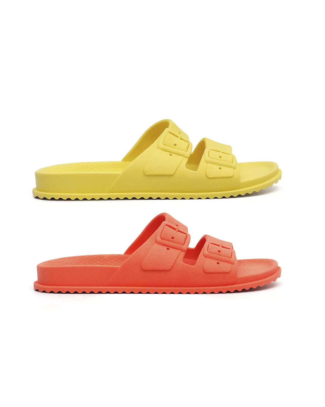 Kit 2 Pares Chinelo Birken Feminino Laranja +... - Malta Shoes