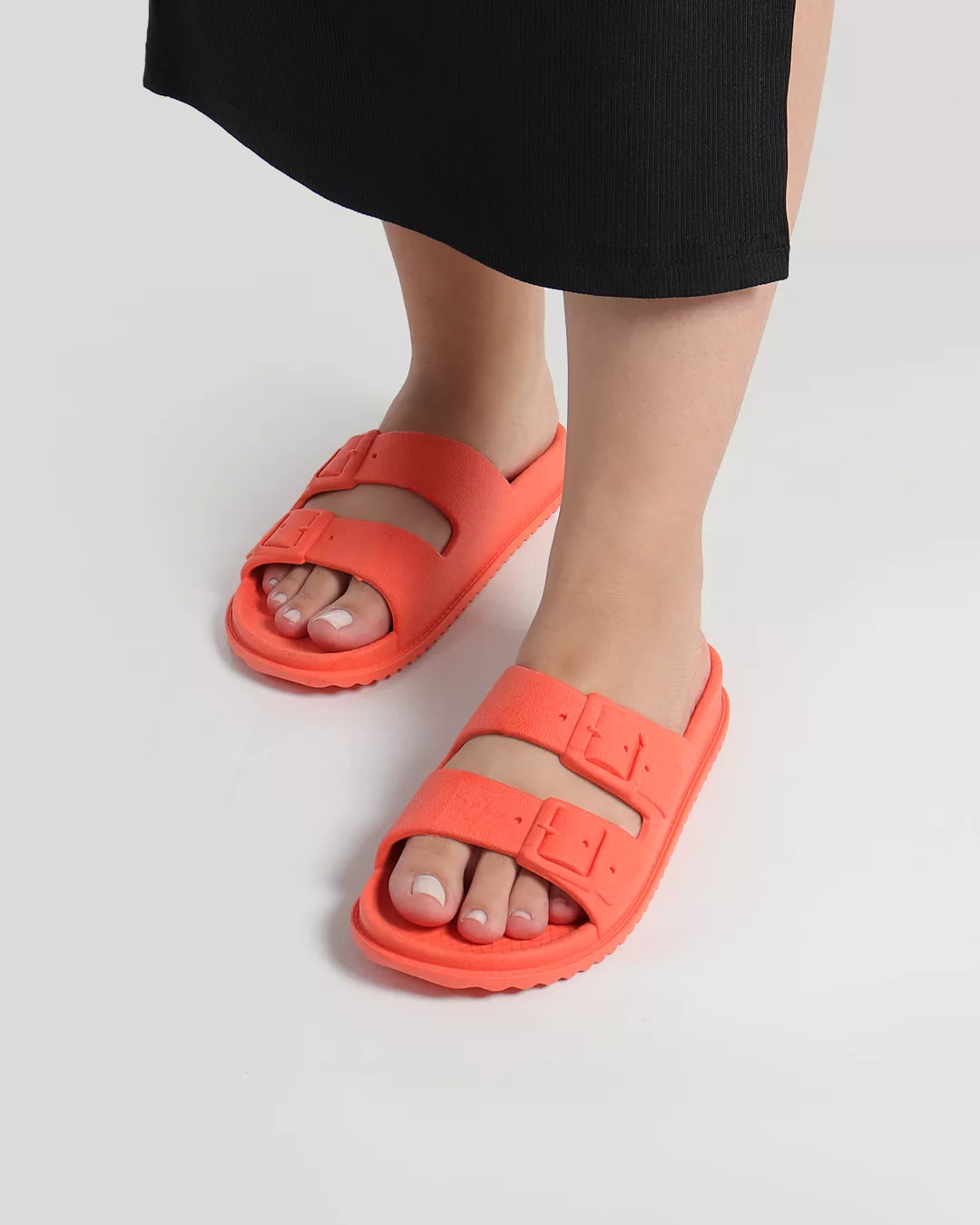 Sandalia Birken Feminina Laranja - Malta Shoes