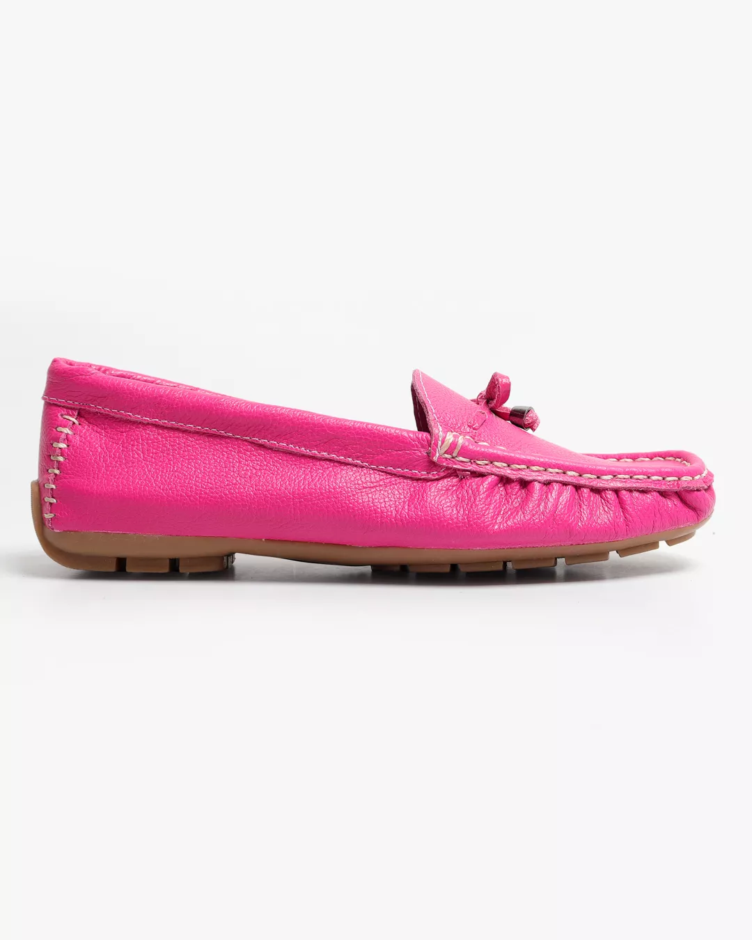 Sapato Feminino Mocassim Clássico Em Couro Pi... - Malta Shoes