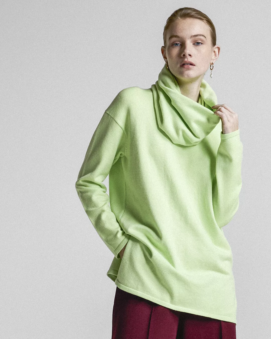 Blusa Over Feel Verde Claro - Maria Pavan