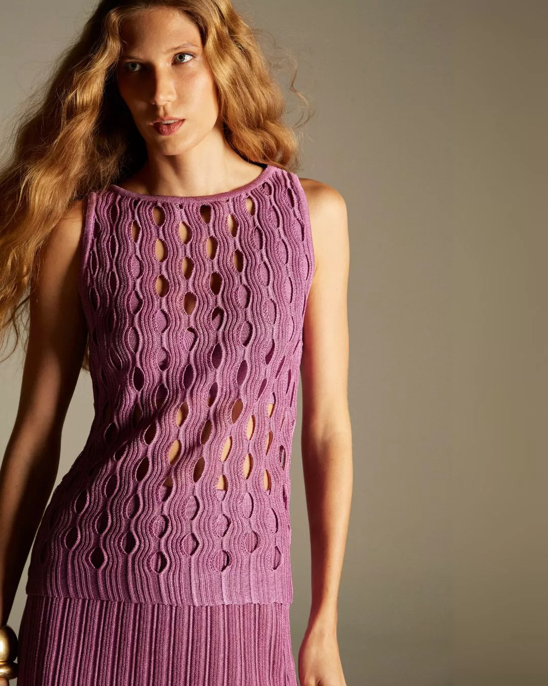 Blusa Frésia Roxo Fúcsia - Maria Pavan