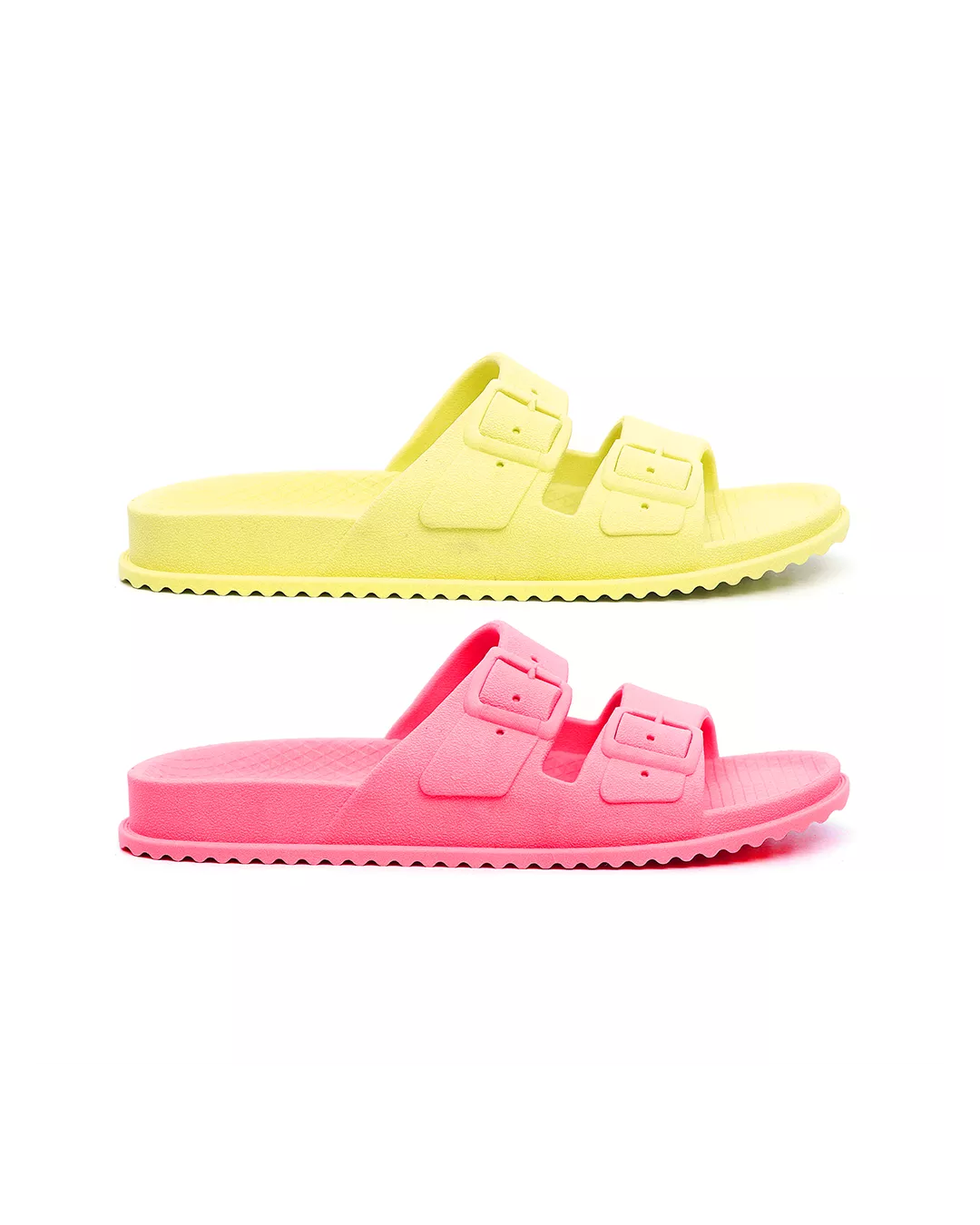 Kit 2 Pares Chinelo Birken Feminino Amarelo +... - Malta Shoes