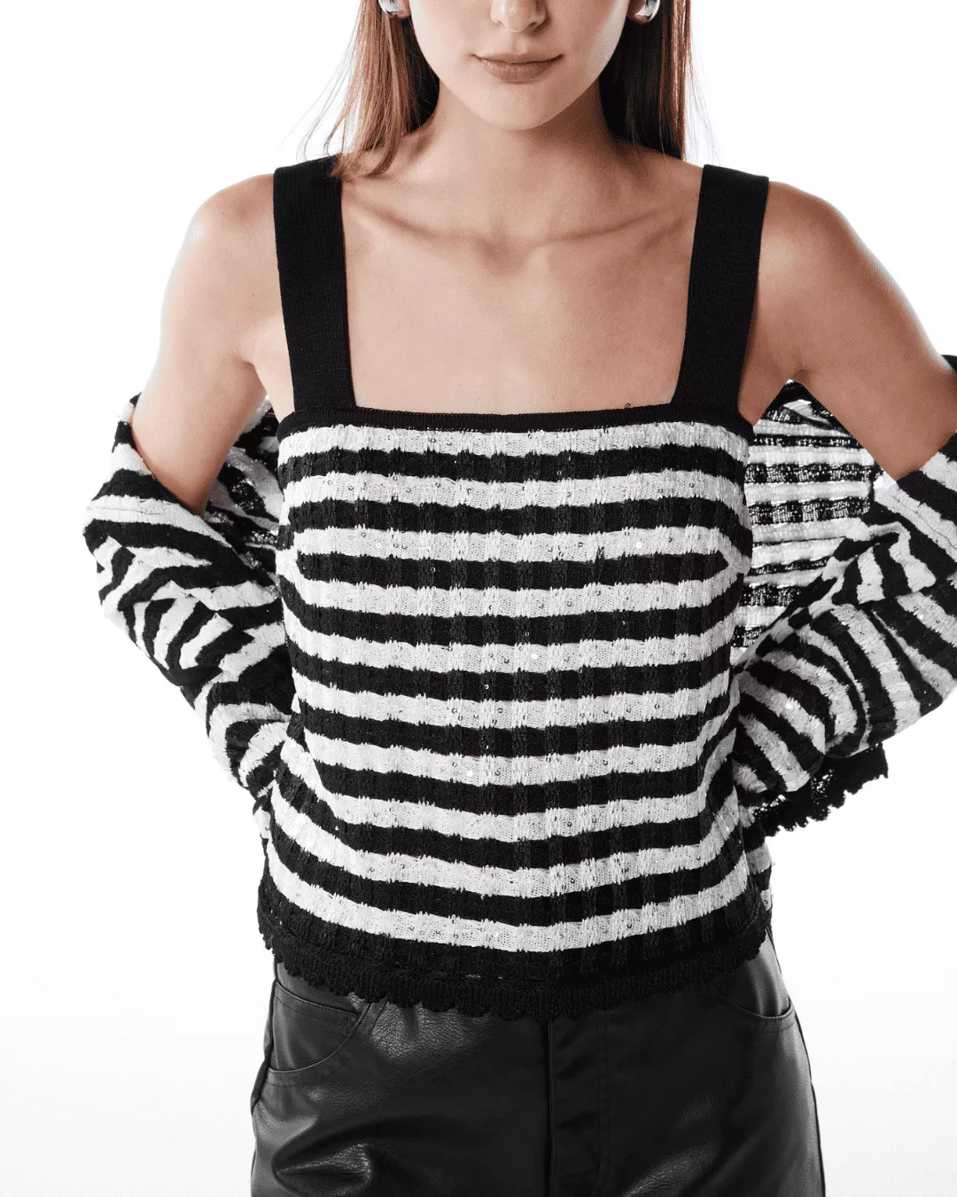 Blusa Lumis P&B- - Maria Pavan
