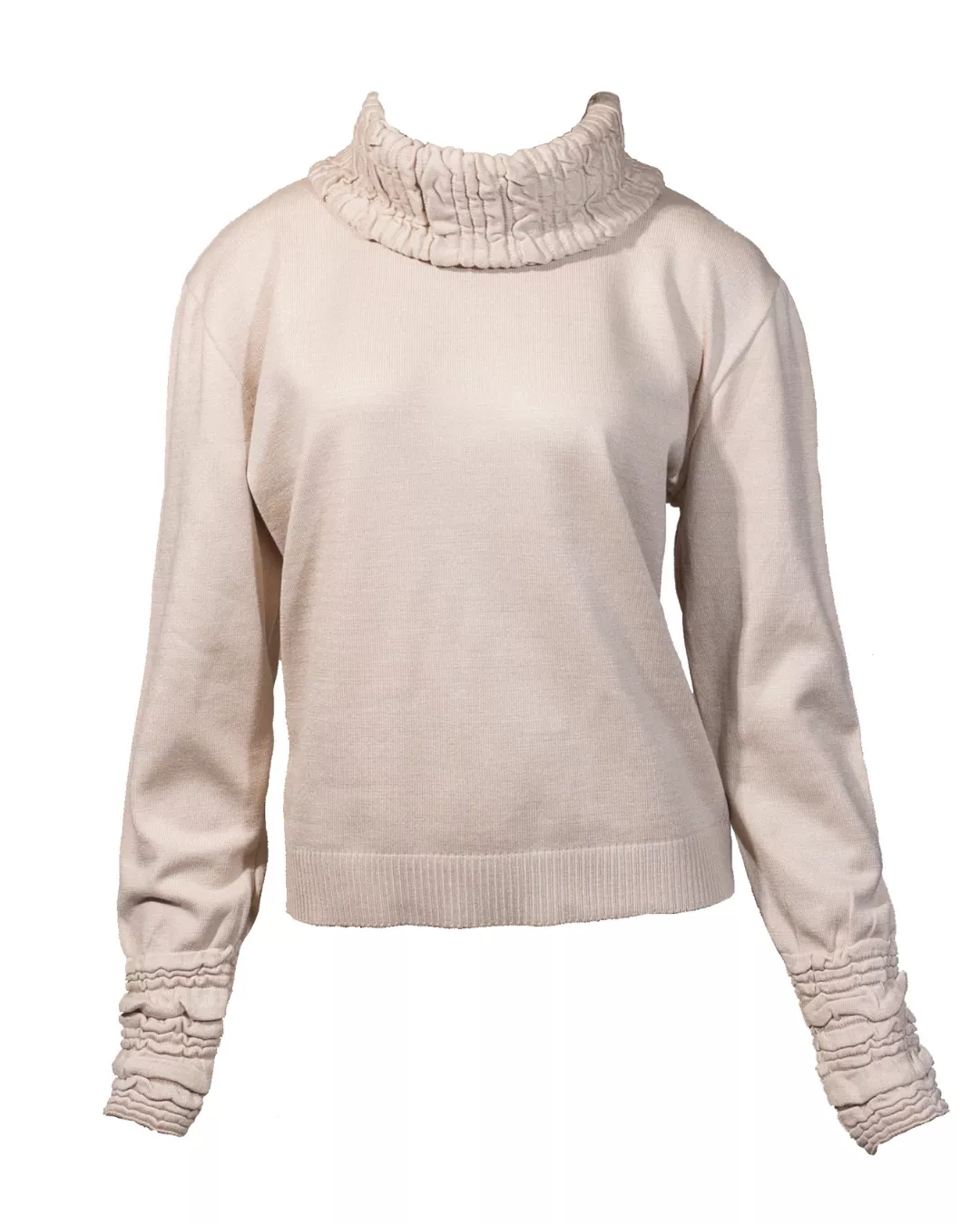Blusa Pori Bege- - Maria Pavan