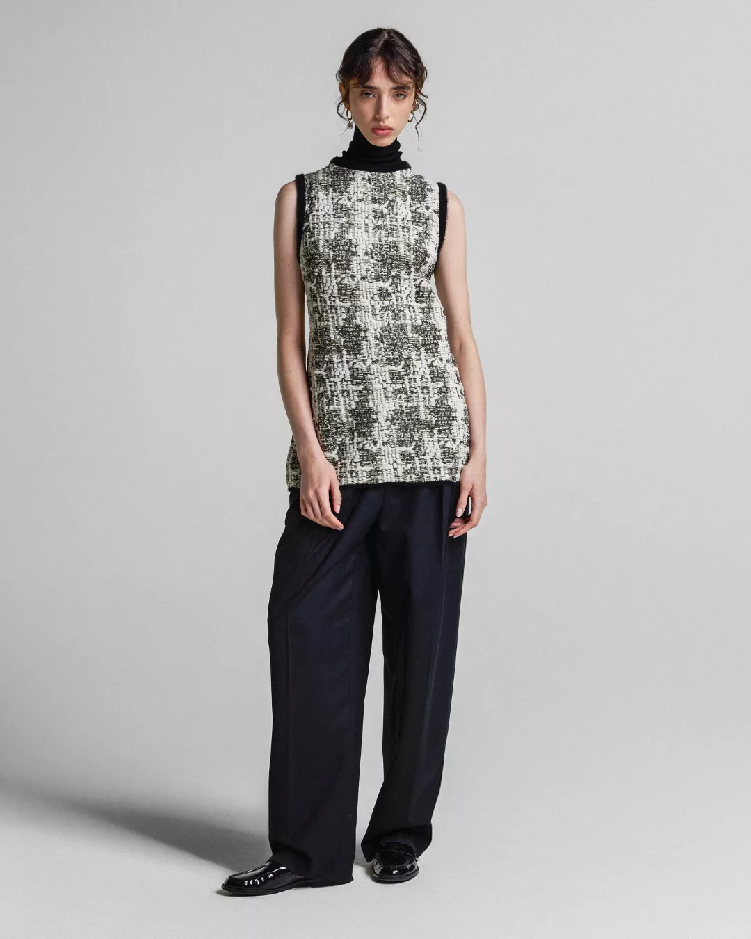 Pull Jacquard Marrom | Maria Pavan