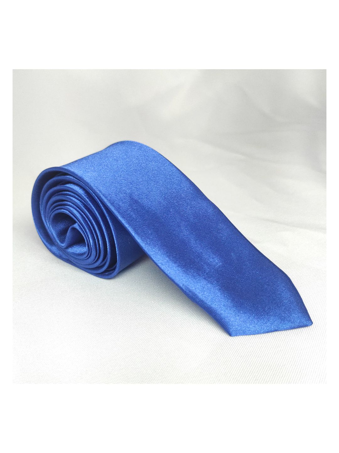 Gravata Slim Colors Azul Royal - Roberto Alfaiate | Trajes fino sob medida
