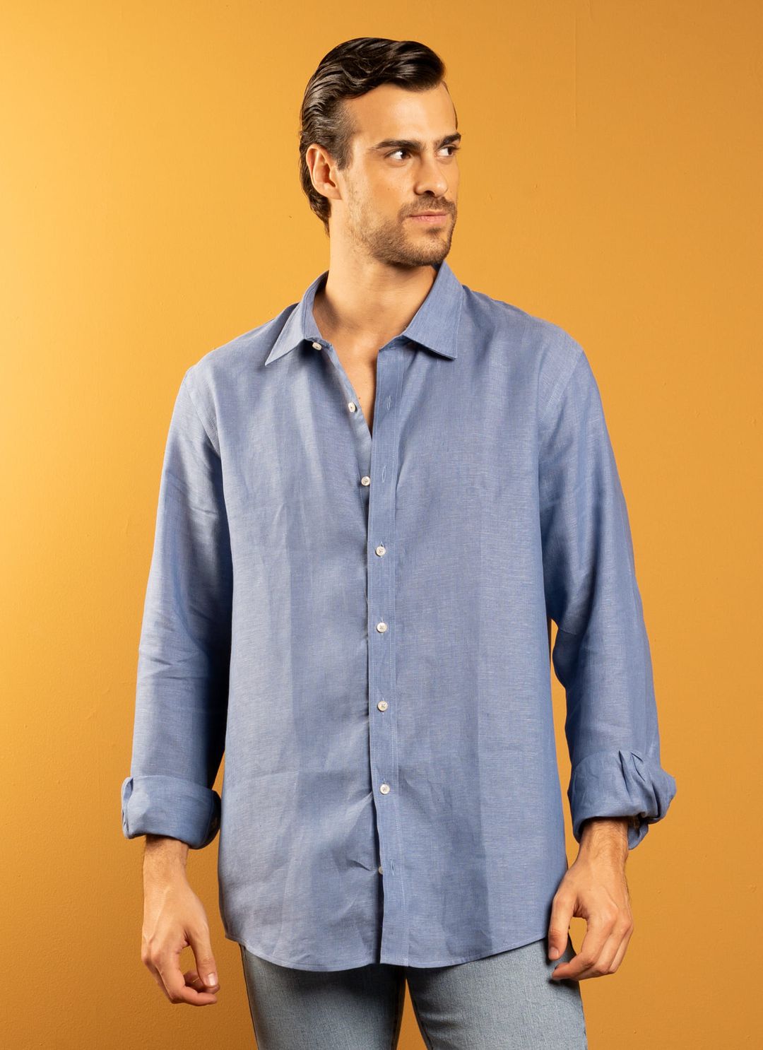 Camisa Stefano Linho Irlandês ... - Stefano Store