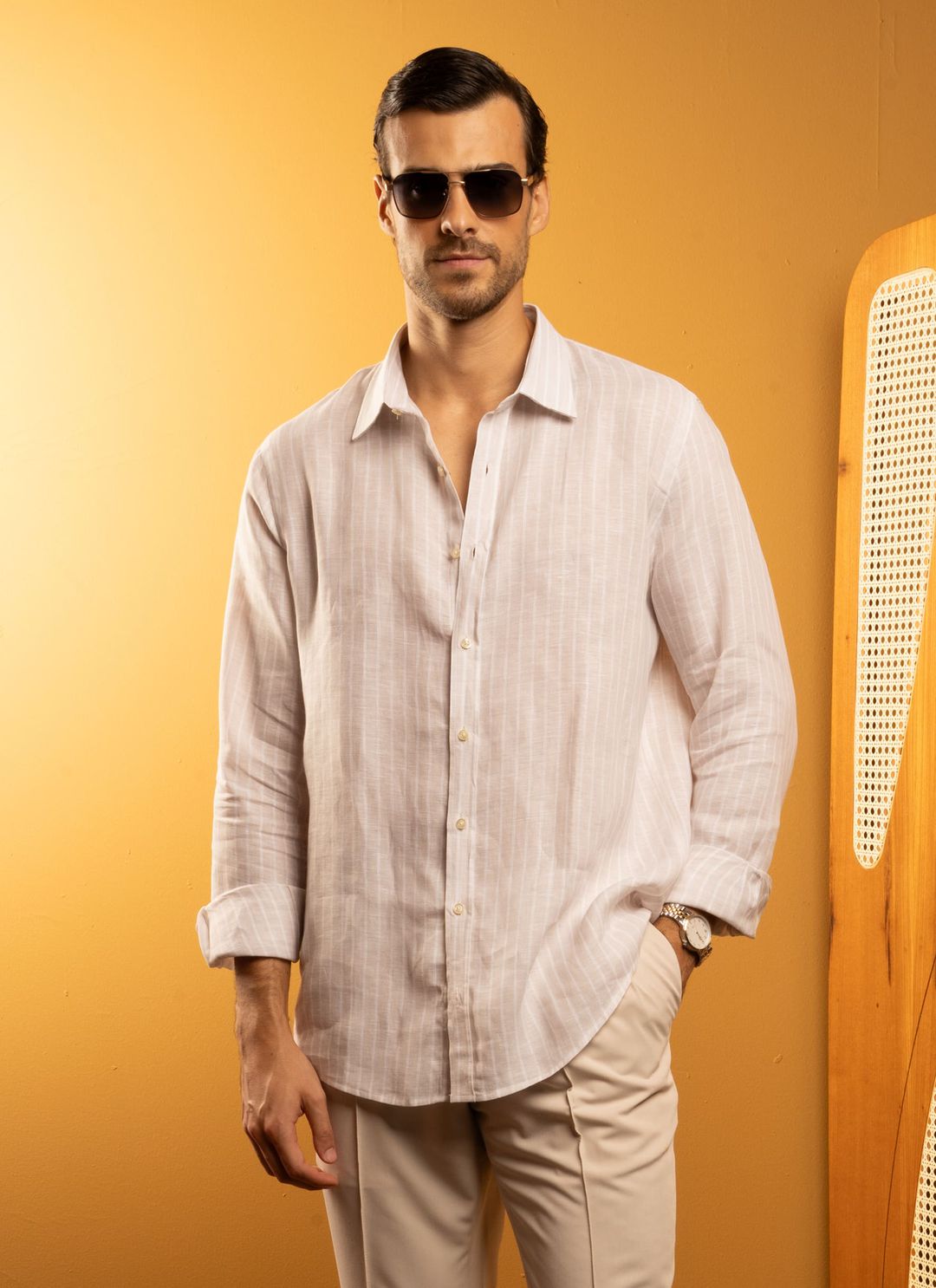 Camisa Stefano Linho Irlandês ... - Stefano Store