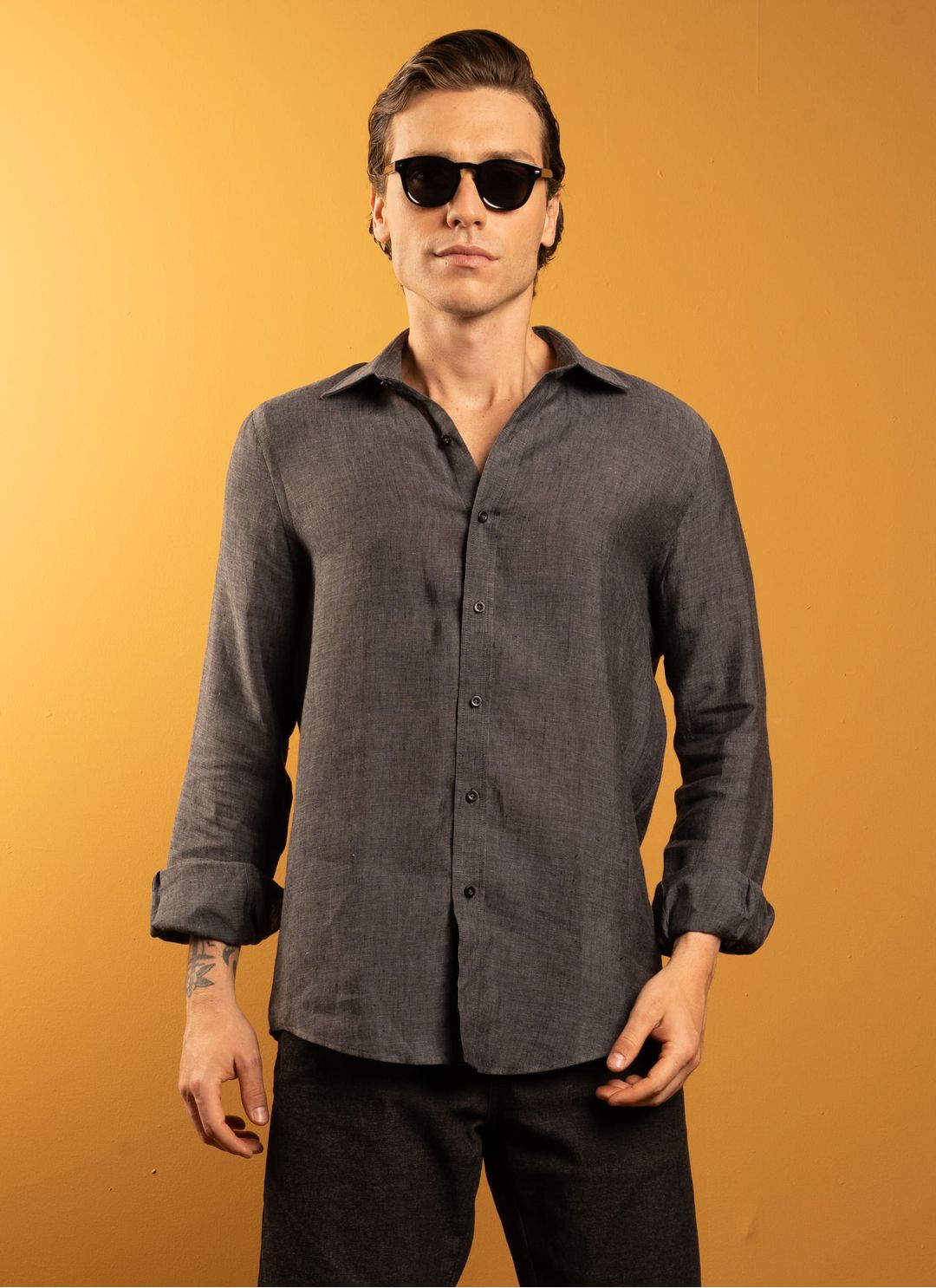 Camisa Stefano Linho Irlandês ... - Stefano Store