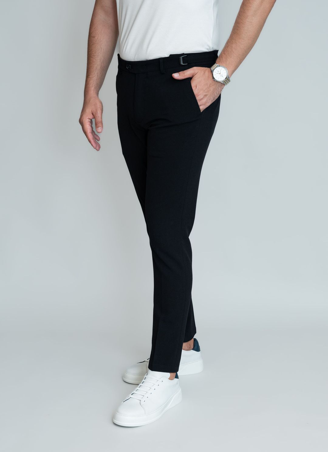Calça Confort com Regulagem St... - Stefano Store