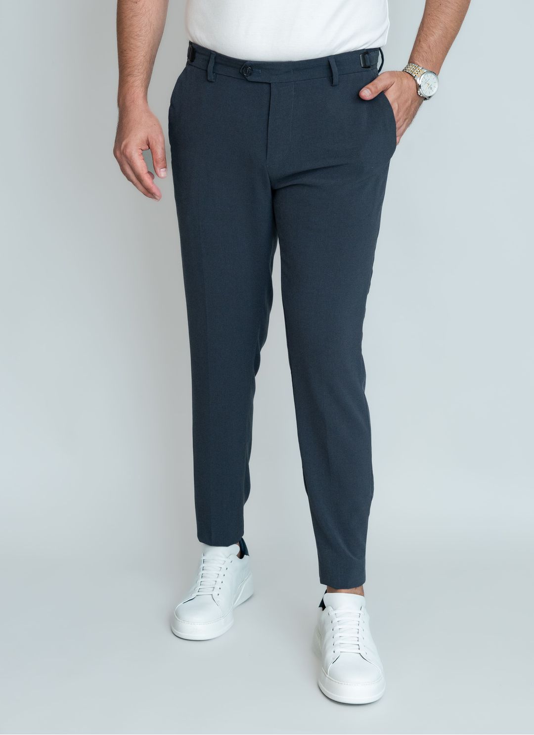 Calça Confort com Regulagem Ch... - Stefano Store