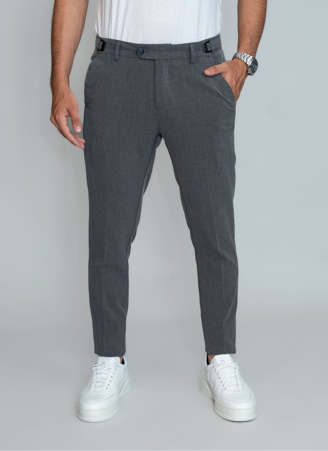 Calça Confort com Regulagem St... - Stefano Store