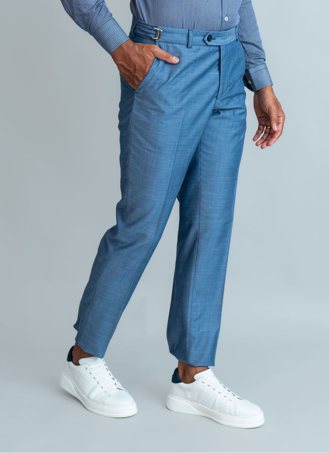 Calça de Regulagem Stefano Azu... - Stefano Store