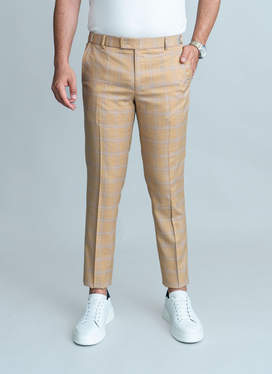 Calça Alfaiataria Com Regulage... - Stefano Store