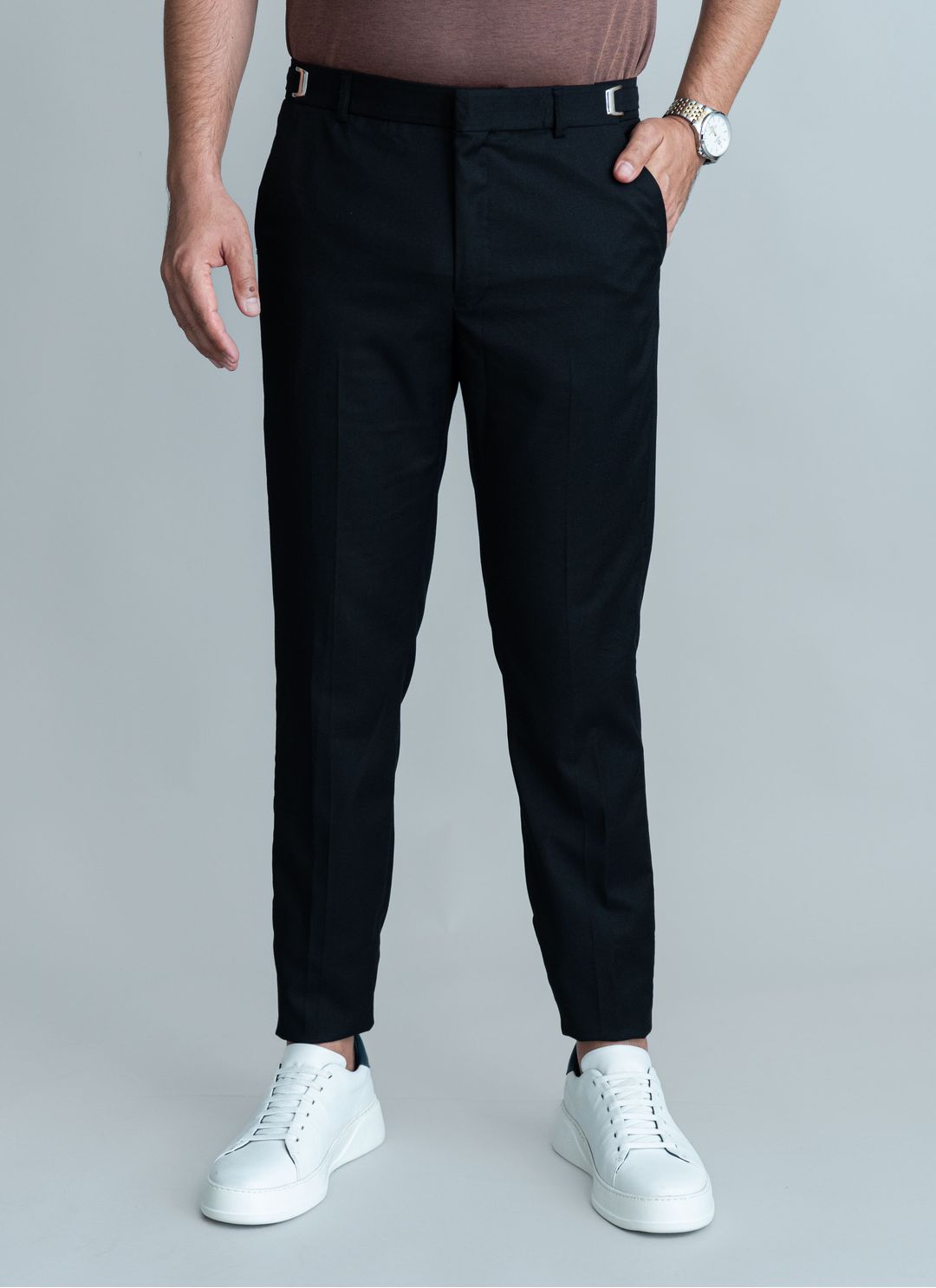 Calça de Regulagem Preta Stefa... - Stefano Store