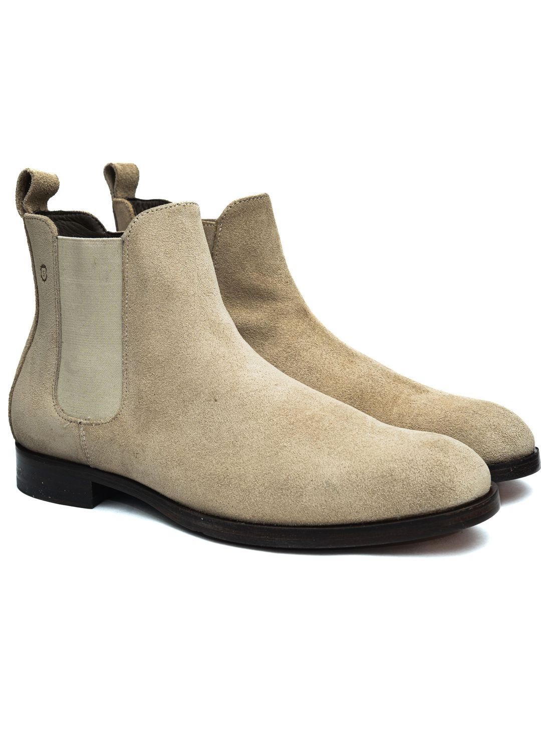 Bota Chelsea Camurça Areia Ste... - Stefano Store