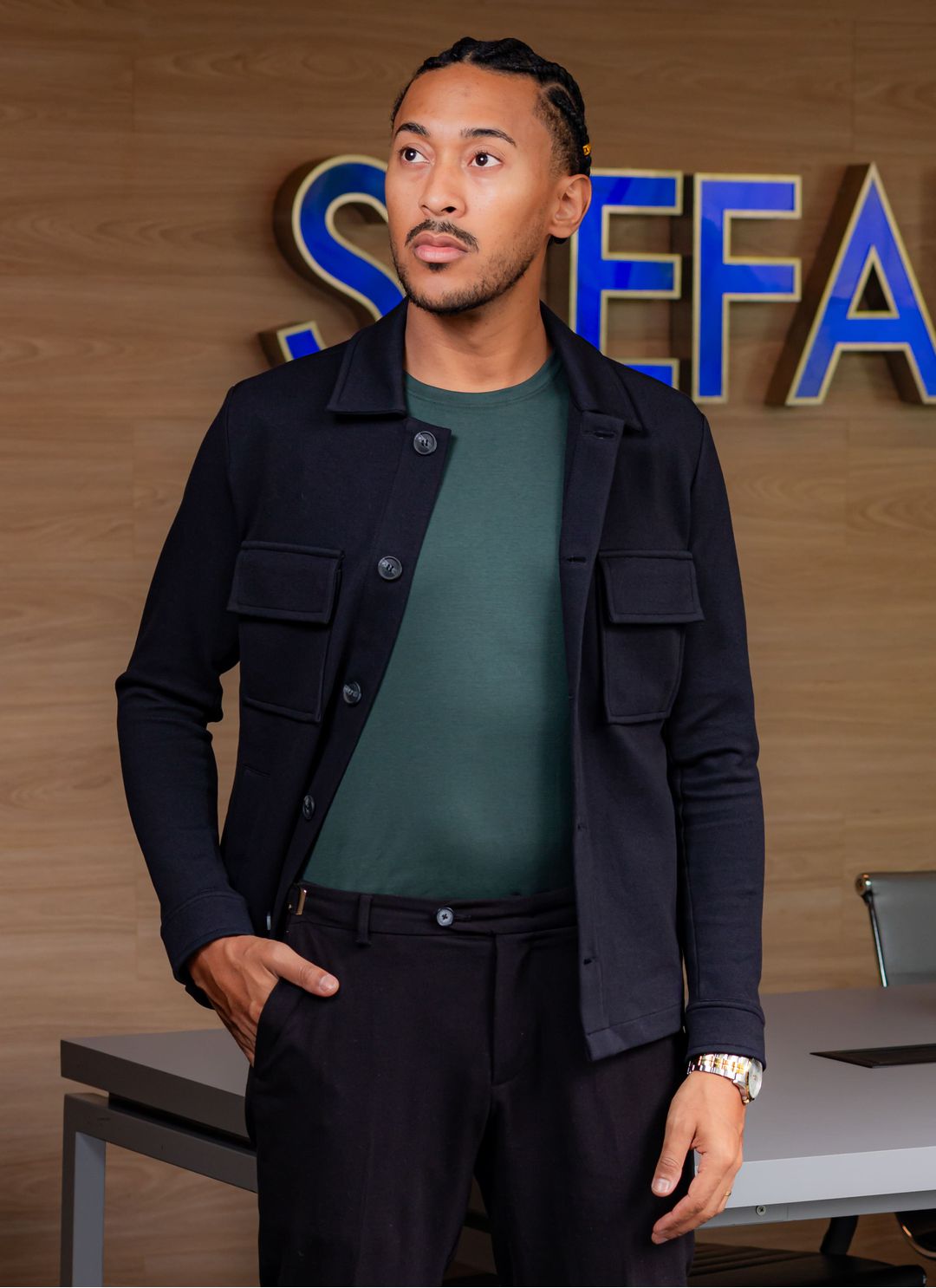 Jaqueta Capri Stefano Preta - Stefano Store