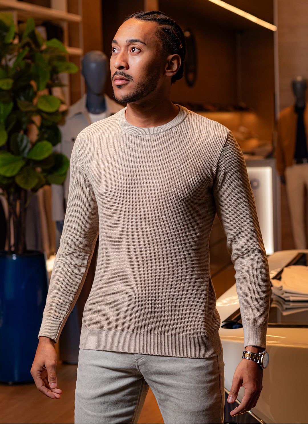 Tricot Texturizado Stefano Tes... - Stefano Store