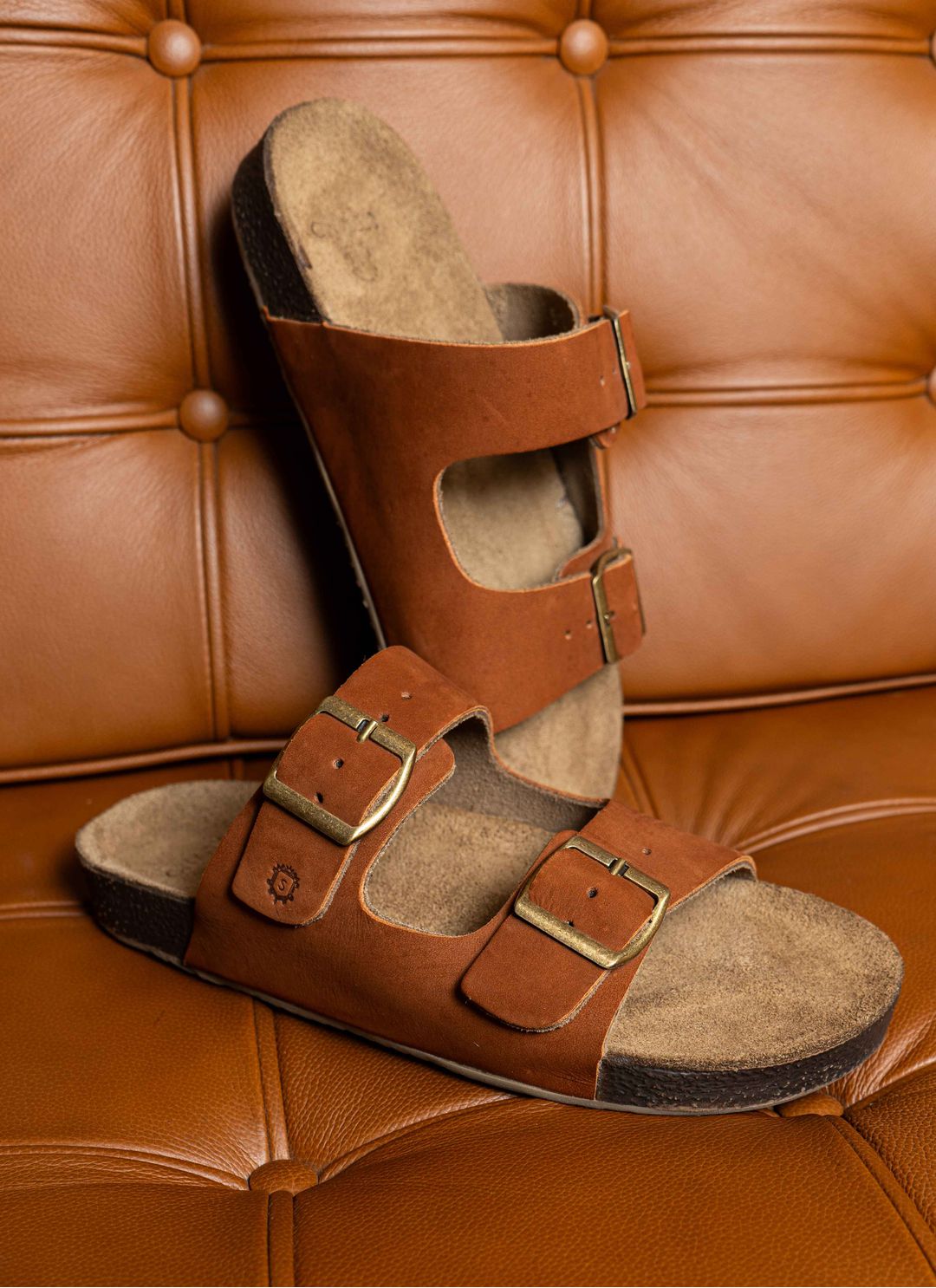 Sandália Birken Stefano Marrom... - Stefano Store