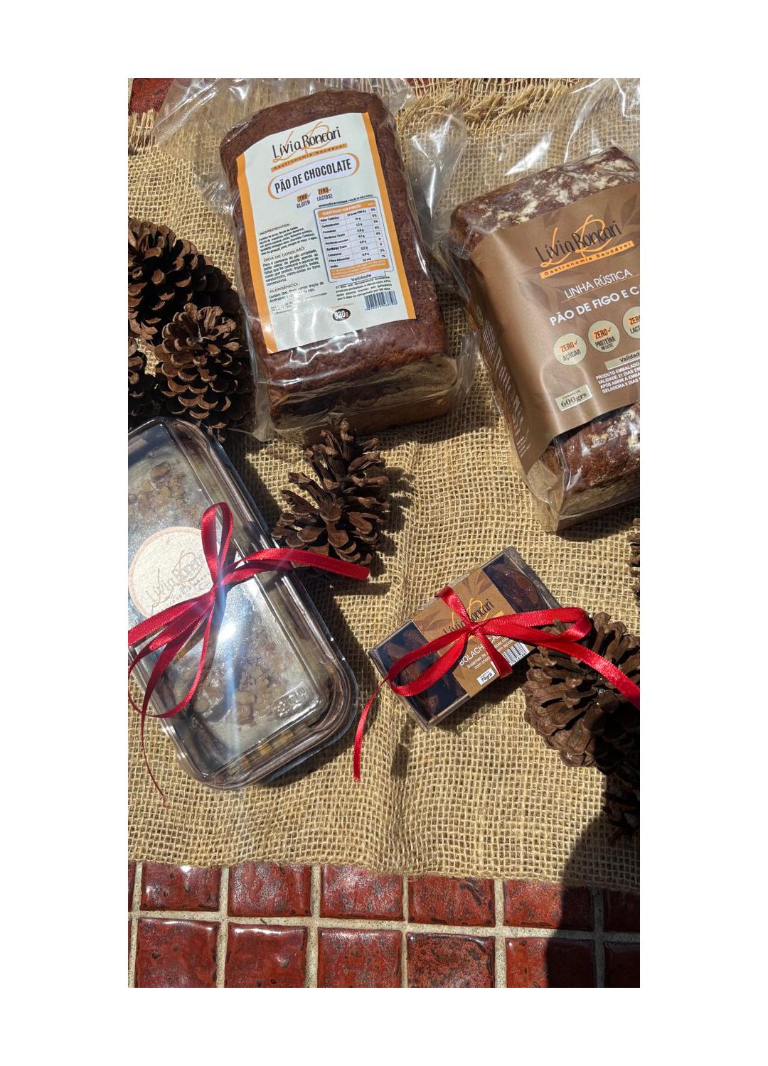 Kit Natal Lívia Roncari Saudável Sem Glúten / Sem ... - Lívia Roncari Gastronomia Saudável