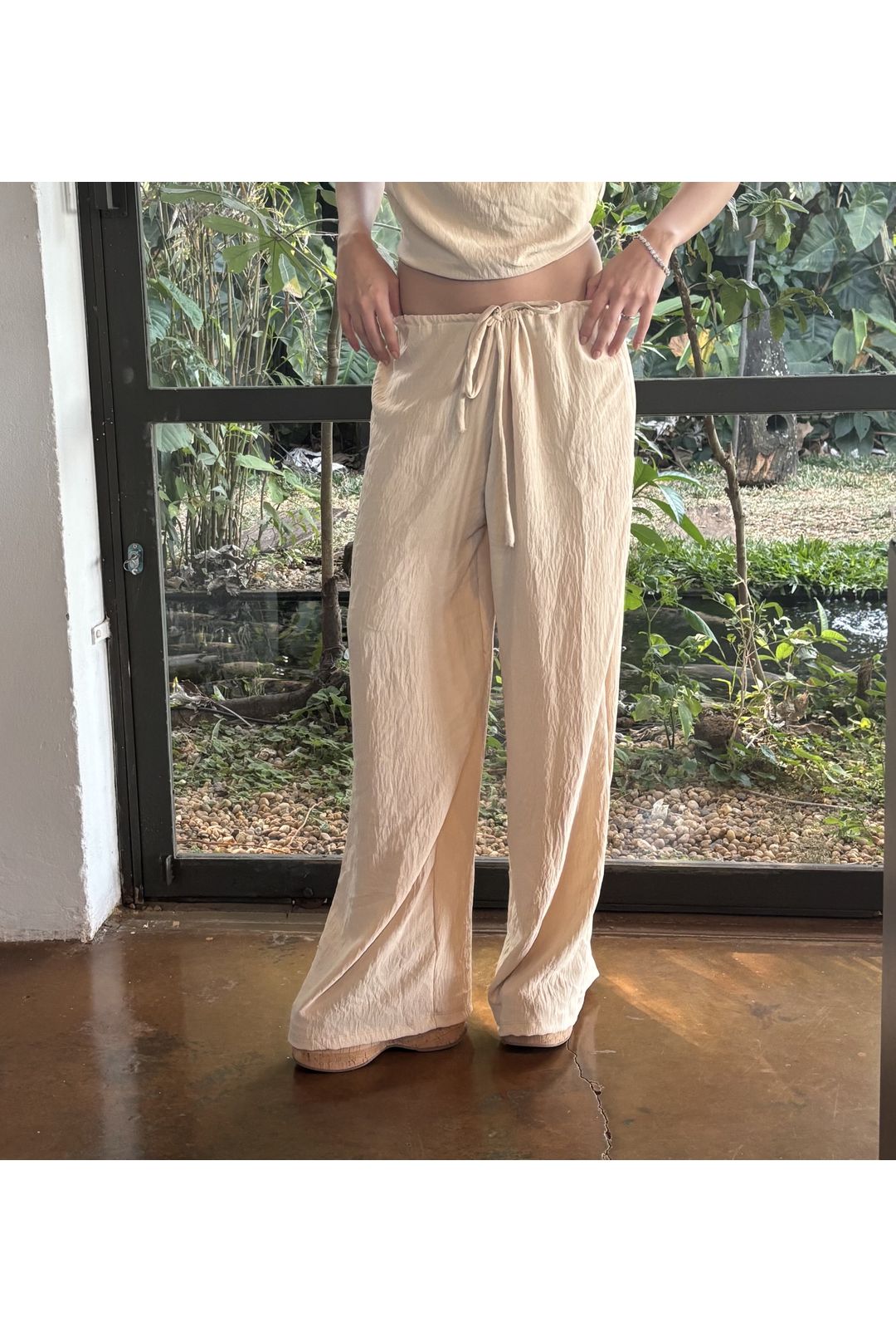 CALÇA AISHA PANTALONA CHANTILLY - Milla