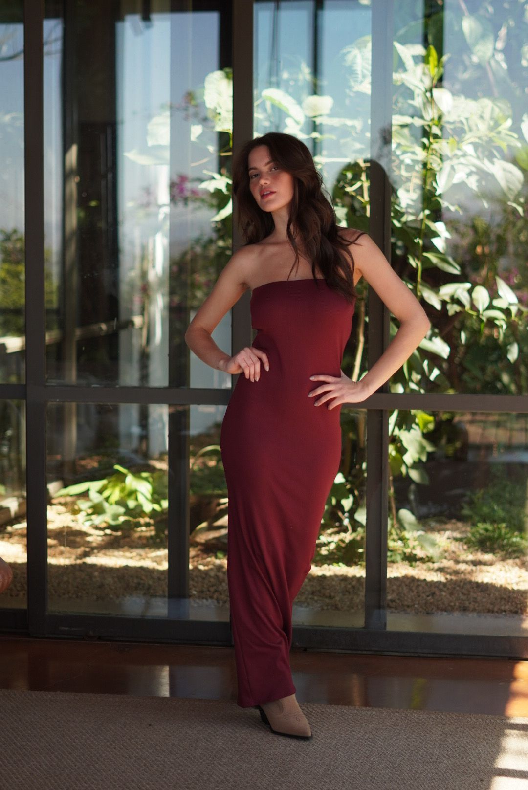 VESTIDO TOMARA QUE CAIA GEORGIA CHERRY - Milla