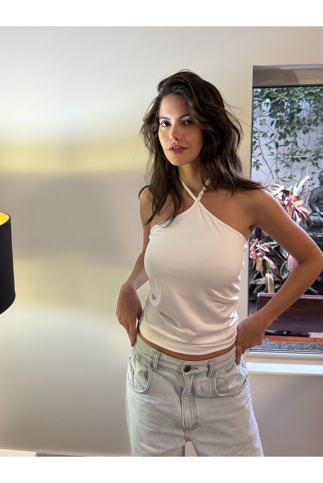 BLUSA IVY BAUNILHA - Milla