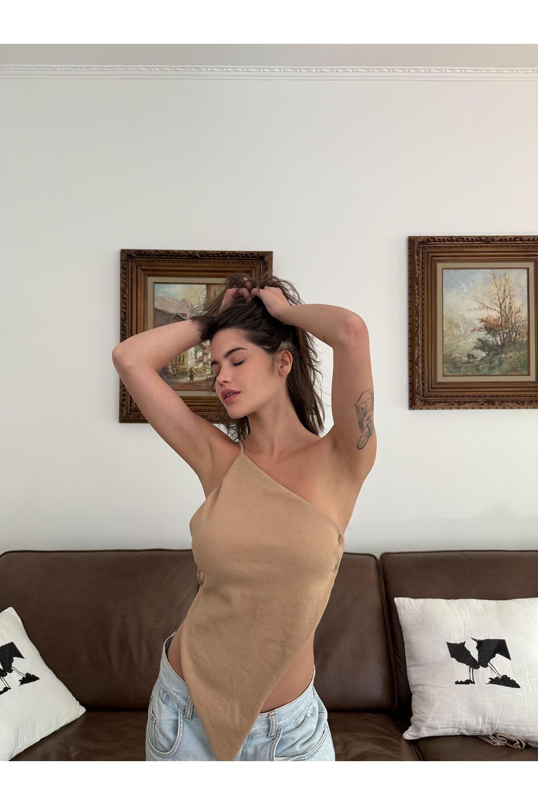 Blusa Zoeh Nude