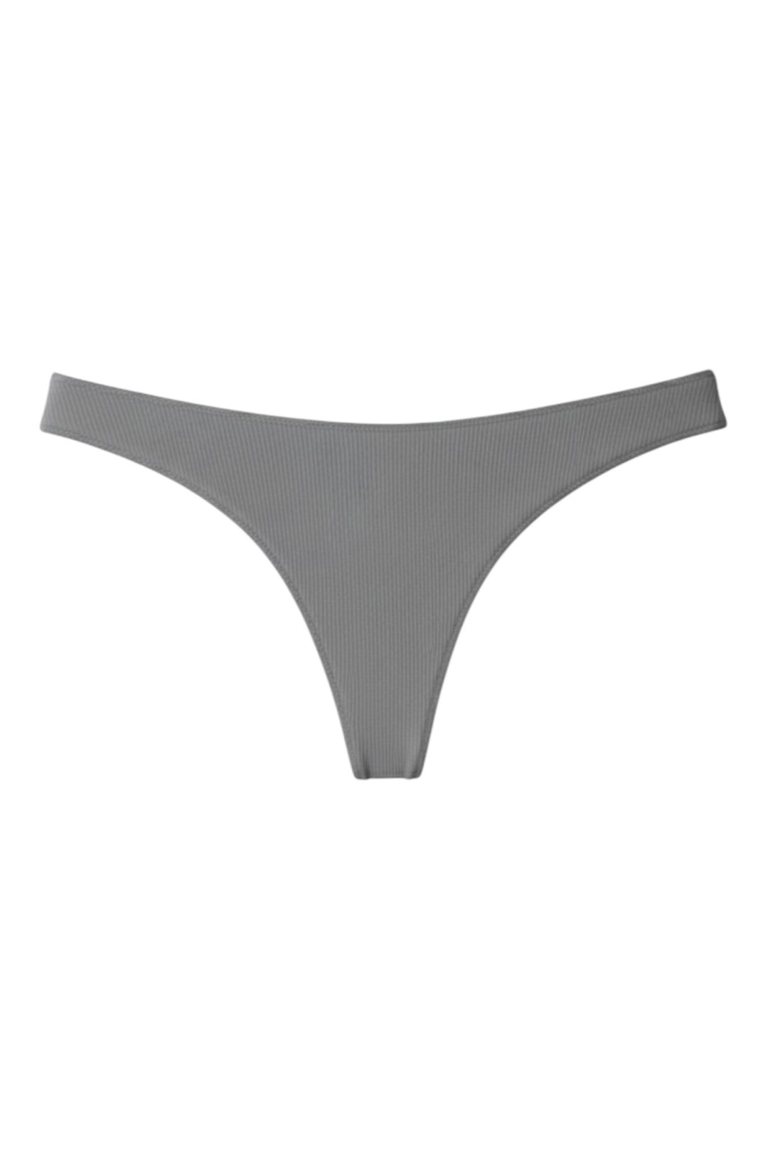 CALCINHA KALI FIO DUPLO CINZA - Milla