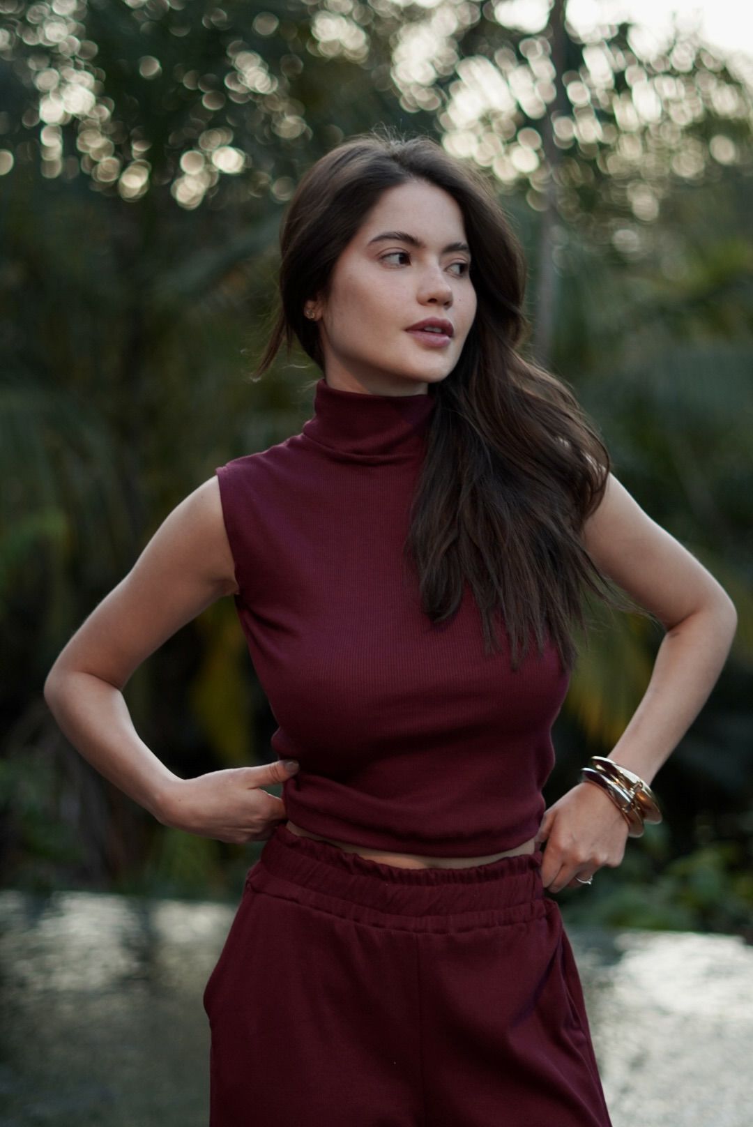 BLUSA GOLA VIRGÍNIA CHERRY - Milla