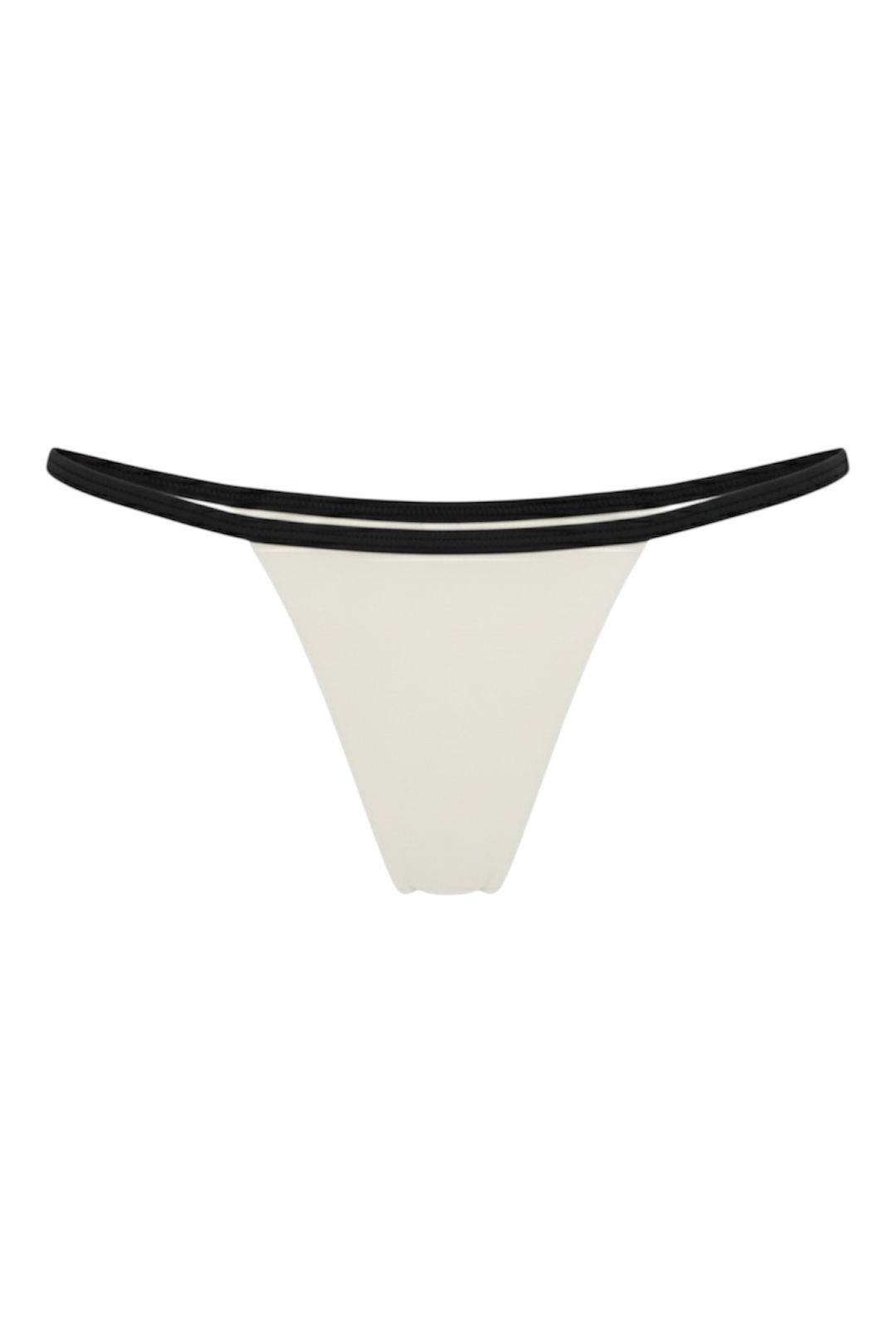 CALCINHA REGULAGEM SHANTAL VANILLA/PRETO - Milla