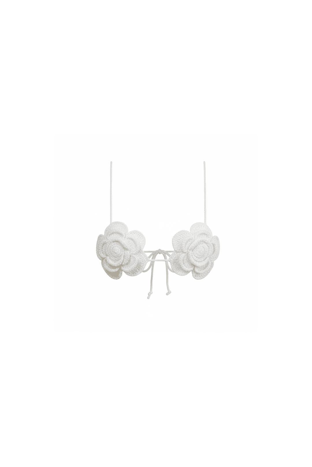 TOP IZIE FLOR WHITE - Milla