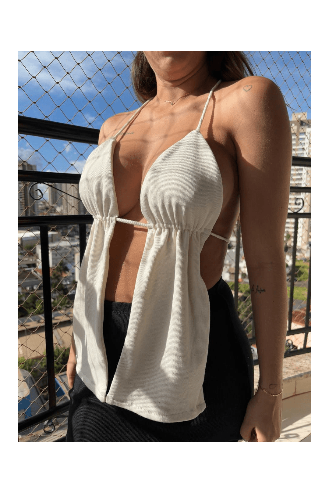 Blusa Íris Off White - Milla