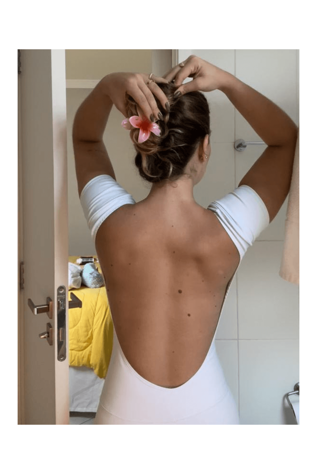 Macaquinho fitness Mya Branco - Milla