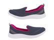 Slip On Begônia - Grafite / Fucsia