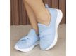 Tênis Slip On Girassol - Azul Aqua