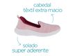 Slip On Peônia - Rosé / Bordo - Sola Branca