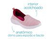 Slip On Peônia - Rosé / Bordo - Sola Branca