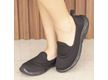 Tênis Slip On Ultra Leve Amaranto - Preto Sola Preta