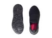 Slip On Ultra Leve Amaranto - Preto / Sola Preta