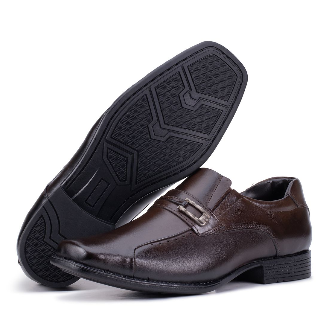 Sapato Social Kéffor Linha Metropole New Cor Café 