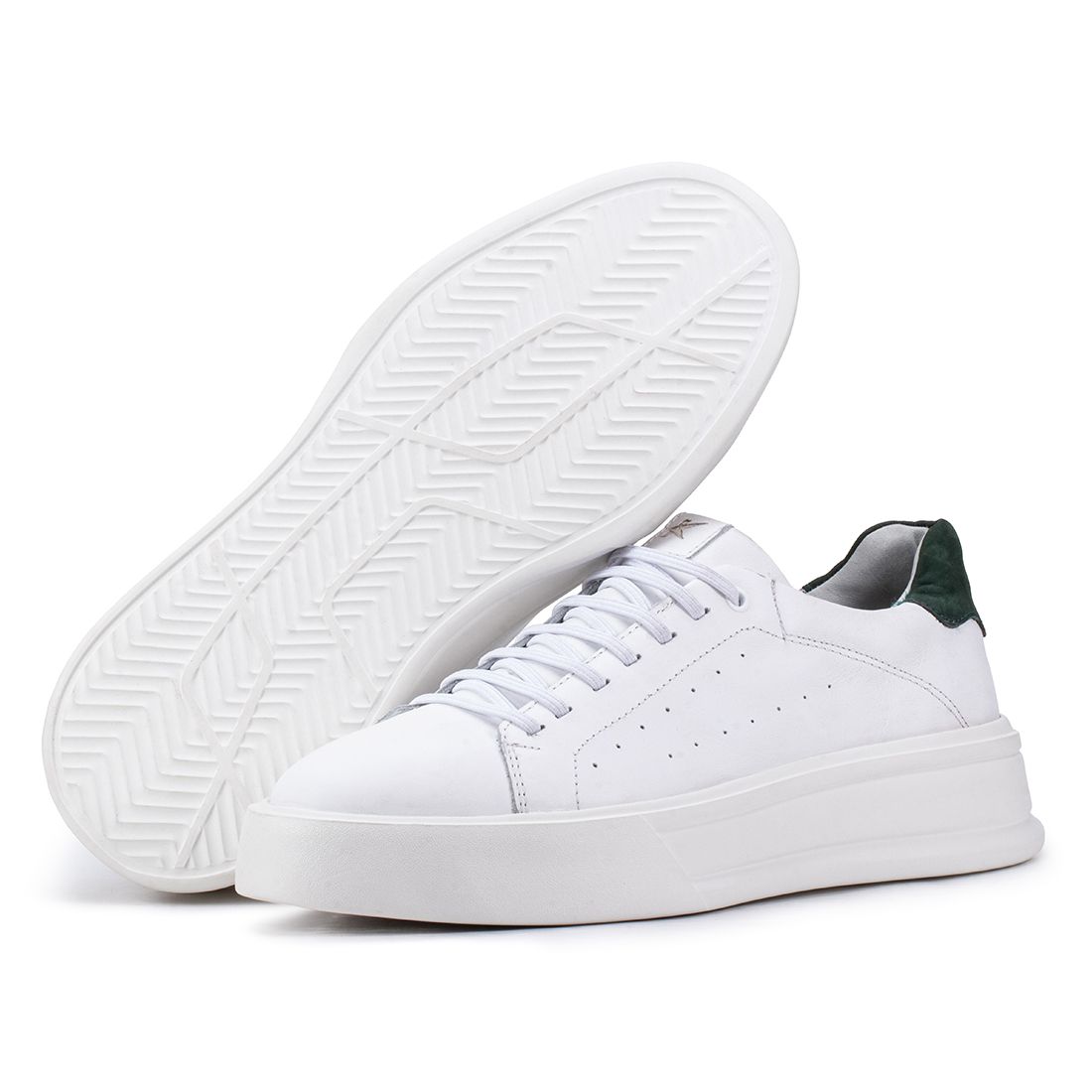Tênis Casual Kéffor Mistral 600 De Couro Branco