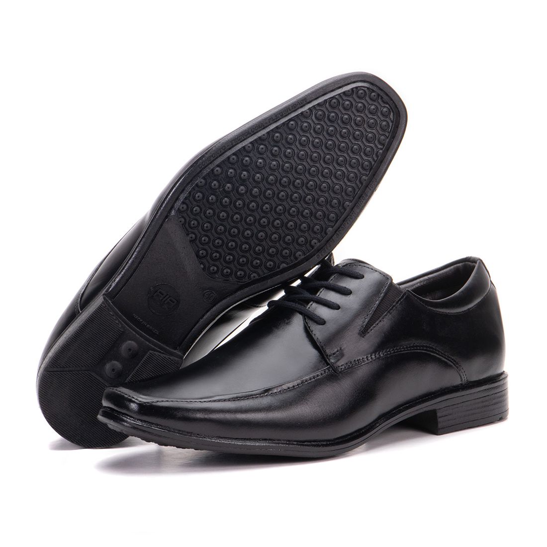 Sapato Social De Couro Masculino Bino Fino Preto Berlim